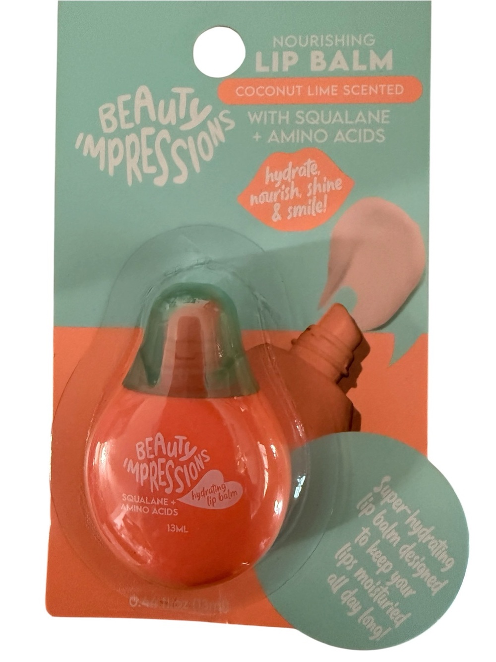 Beauty Impressions Coconut Lime Nourishing Lip Balm
